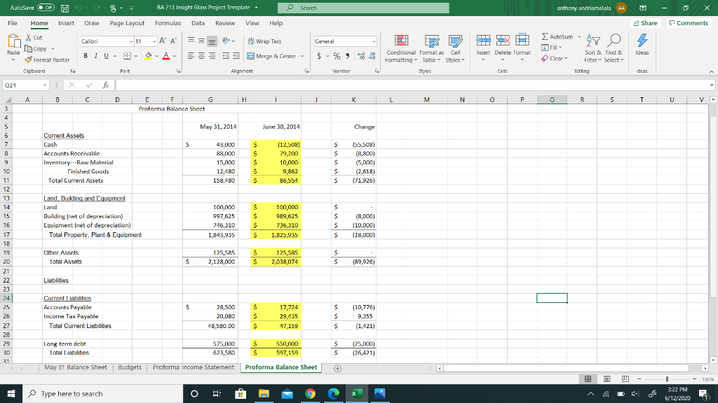 of finished doors is expected to be 20 units as of June