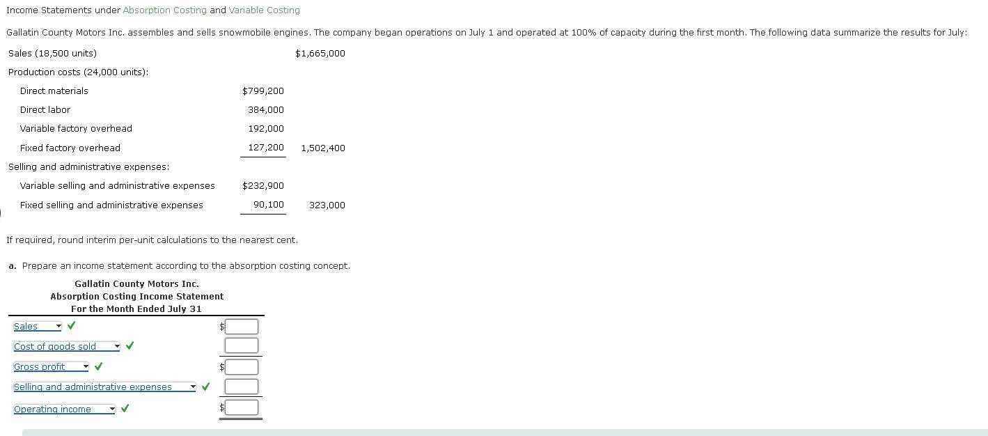  If required, round interim per-unit calculations to the nearest cent