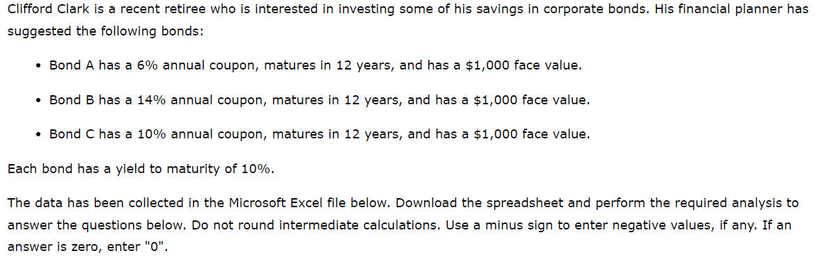 Create a graph showing the time path of each bond's value.