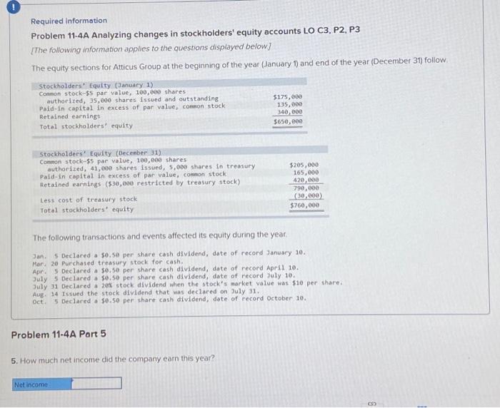 and events affected its equity during the year 3an. 5 Declared =