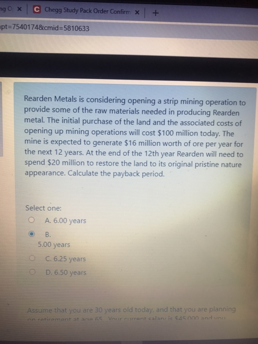  ng Ox C Chegg Study Pack Order Confirm x + apt=7540174&tcmid=5810633