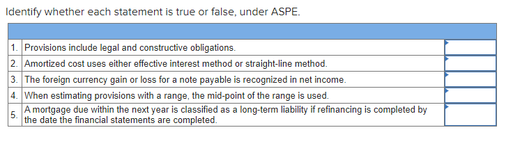 Please answer True/false for the following ASAP for a positive rating: Identify