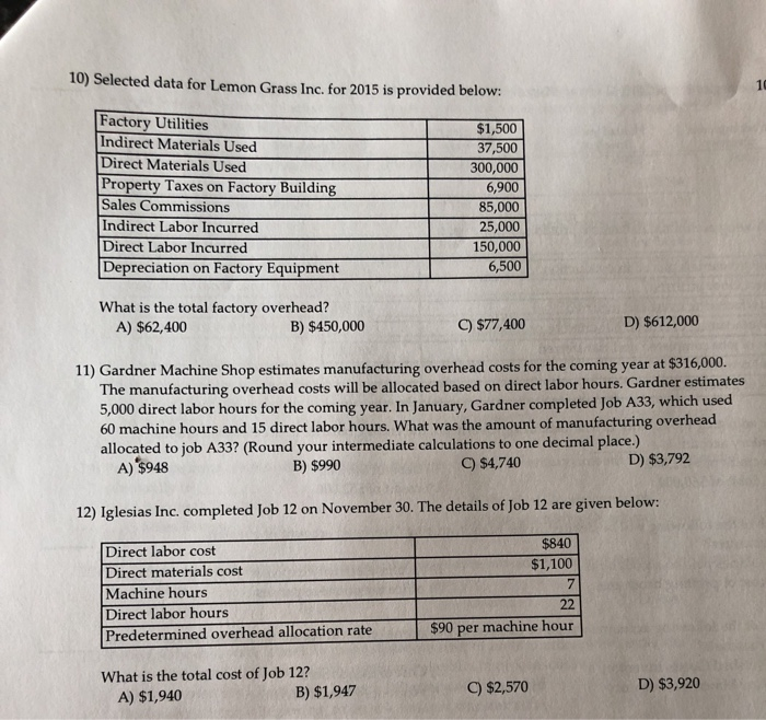 that are partially completed B) goods that have been sold in the