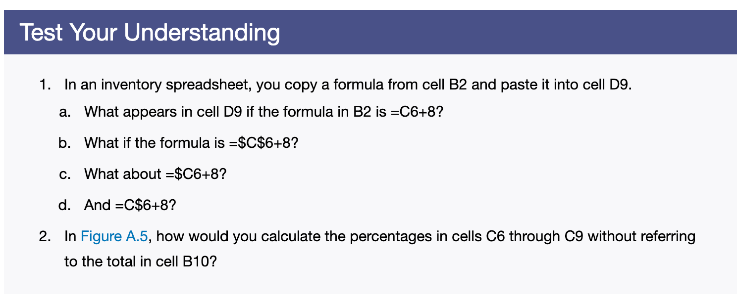 related to question 1. Fiqure A.5 Subscriber Percentages 1. In an inventory