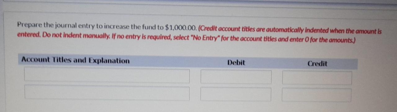 for the supplies needed on the assignment will be paid from a