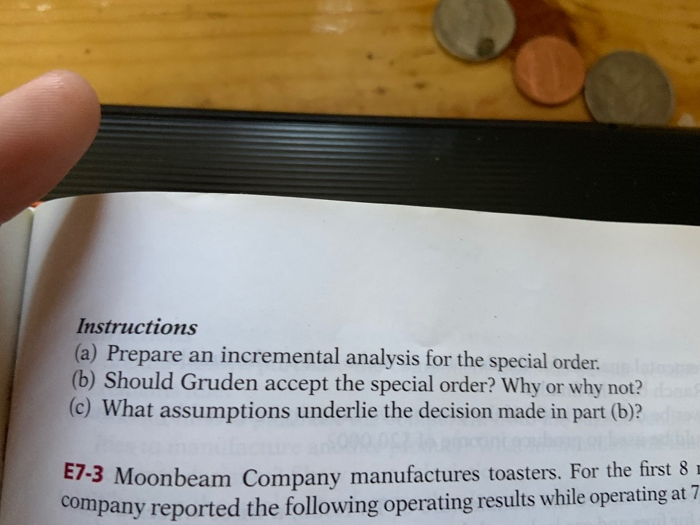 process used to identily tu action is called incremental analysis 7. Costs