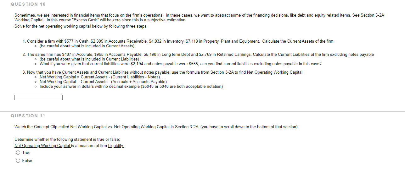 firm with Total Liabilities of $5,445, total current liabilities of $215, (potes