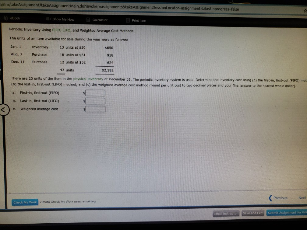 n/ilm/take Assignment/take AssignmentMain.do?invoker=assignments&take AssignmentSession Locator=assignment-take&inprogress=false eBook Show Me How Calculator Print