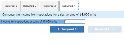 labor Production supplies Plant manager salary Gross profit Selling expenses Sales commissions