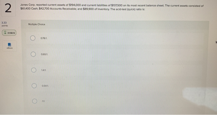 a $1,000, 10 % , 10-year bond has: Multiple Choice 3.33 points