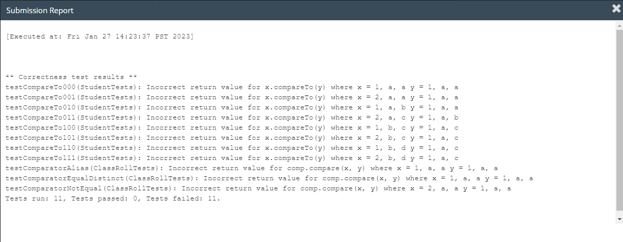 ClassRoll.Java CODE import java.util.Arrays; import java.util.Collections; import java.util.Comparator; import java.util.LinkedList; import java.util.List;
