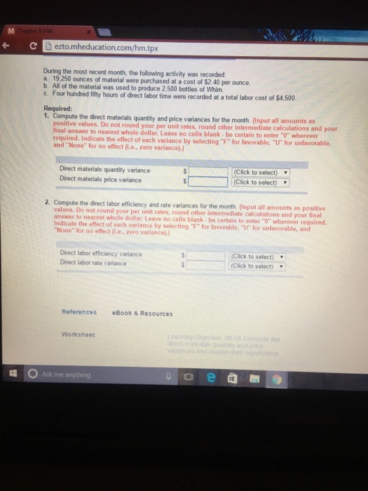 a total of 65 below cost drivers that it uses in its