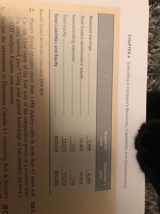 solid analysis of the company's competitive situation vis- -vis its key rivals