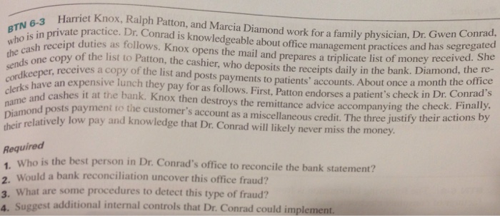  BTN 6 - 3 Harriet Knox, Ralph Patton, and Marcia Diamond