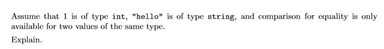 and inferred types but no subtyping, Find the most general type of