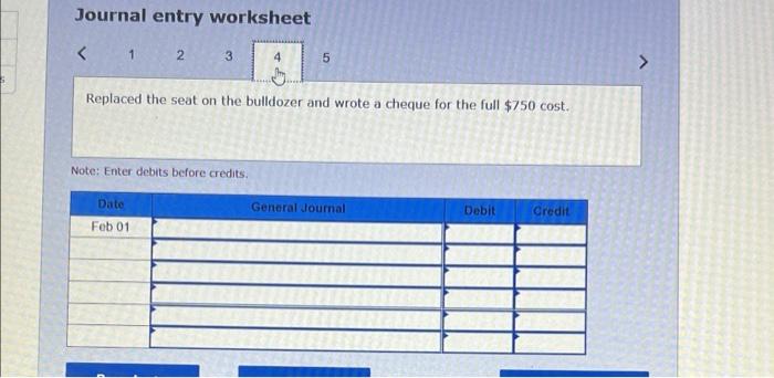 cheque for the amount owed on account for the work completed on