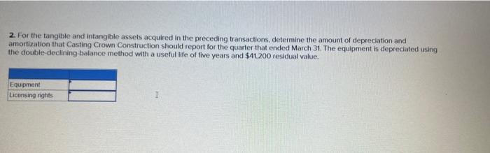 a cheque for the full $750 cost. March 1 Paid $4,200 cash