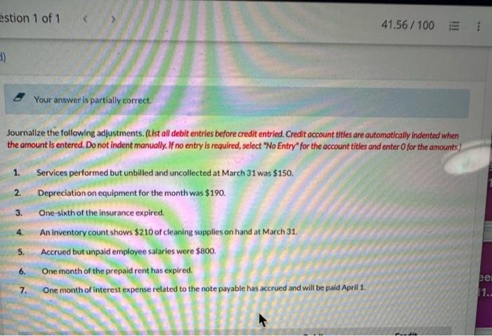 2025. During March, the following transactions were completed. Mar. 1 Issued 7,400