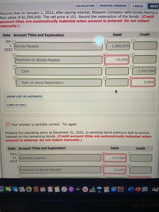 Long-term Liabilities Bonds payable, 5% due January 1, 2028 Add: Premium on