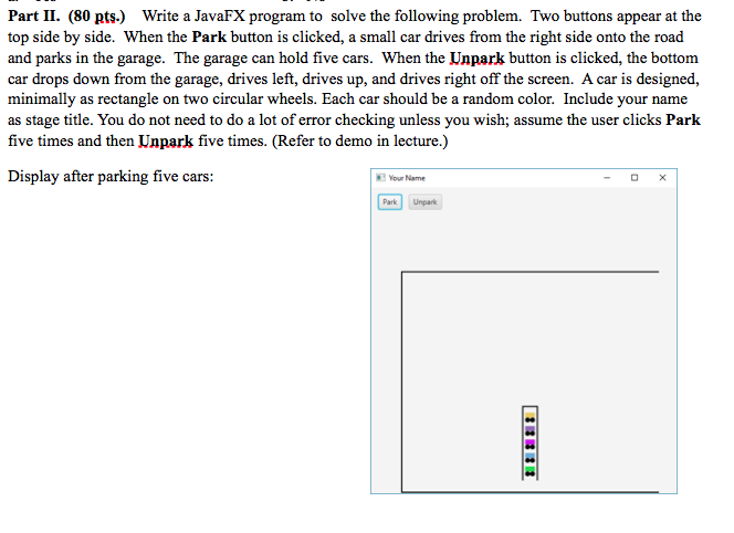 I have to write a java programing within Eclipse using JavaFX. The
