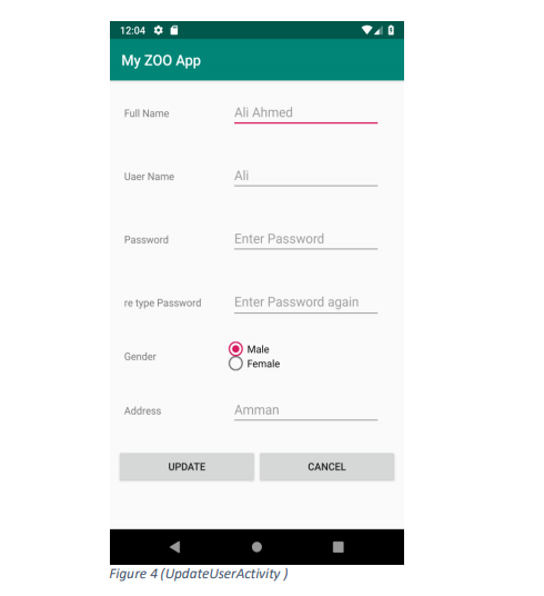 the message you must enter name, username and select your gender. .