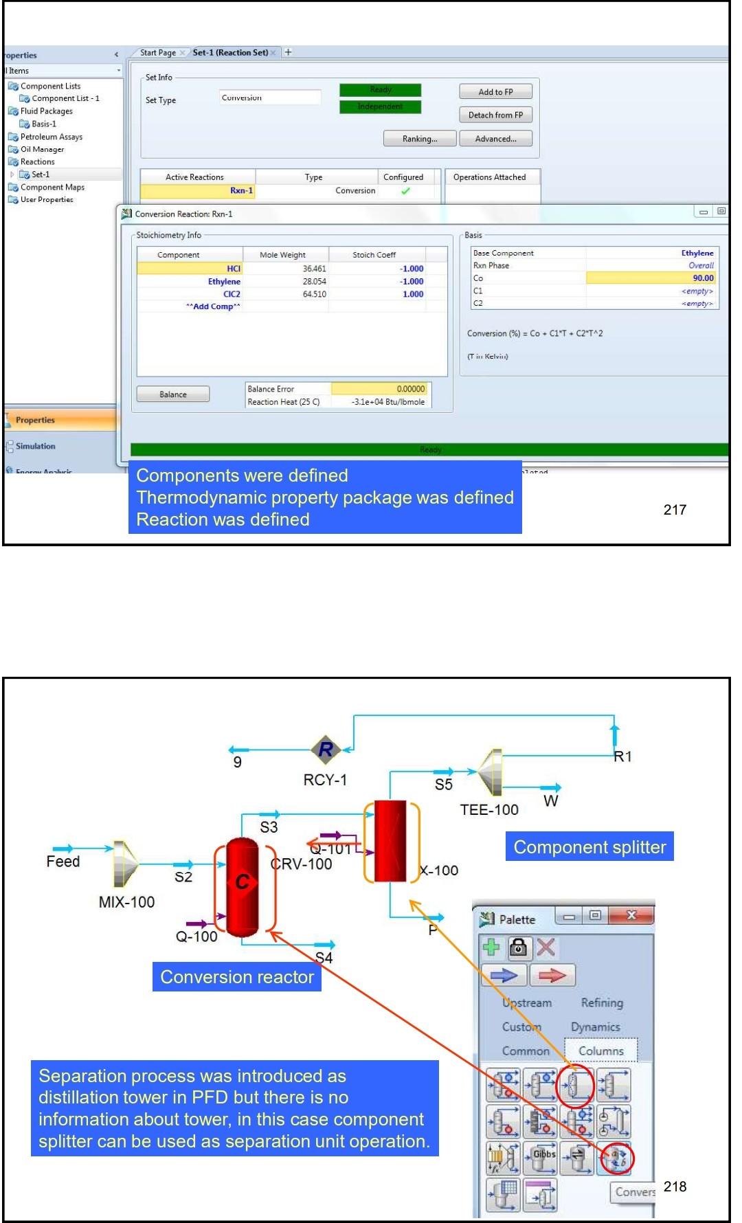 is operated at the atmospheric pressure and pressure drops within the unit