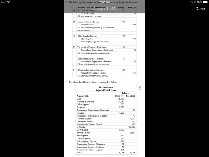  This problem continues from the Davis consulting situation from problem P