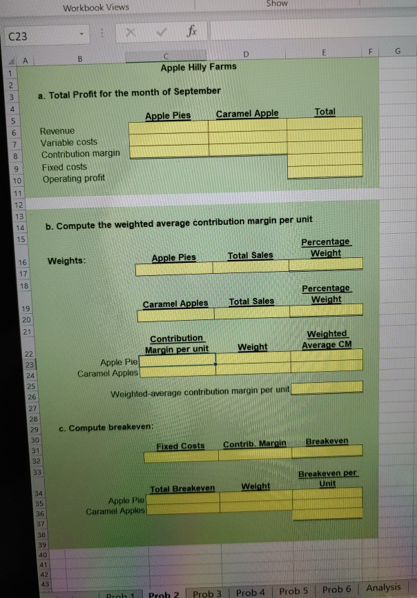 buying an apple farm in Apple Hill. All their kids were grown