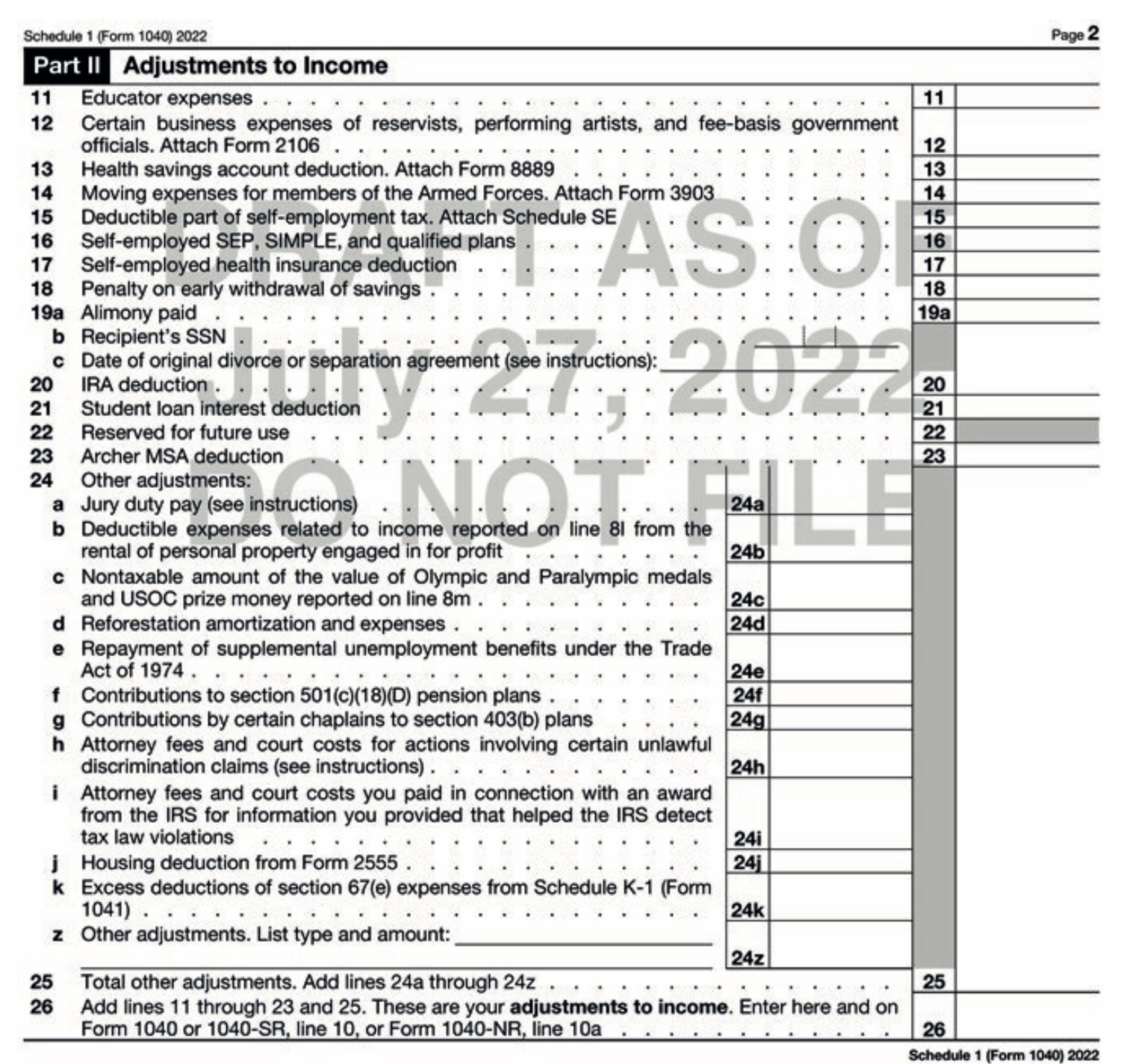 taxpayer identification number Before you check Box D,E, or F below, see