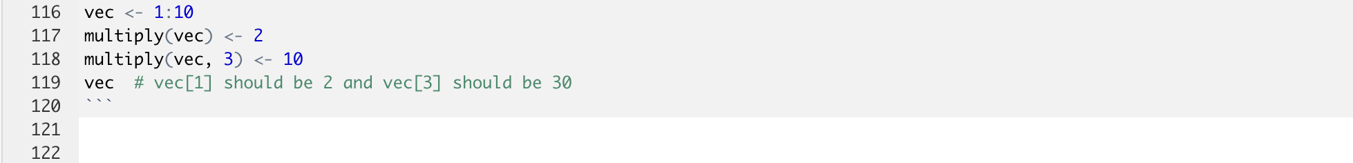character vector listing all objects in the environment. Write a function 15
