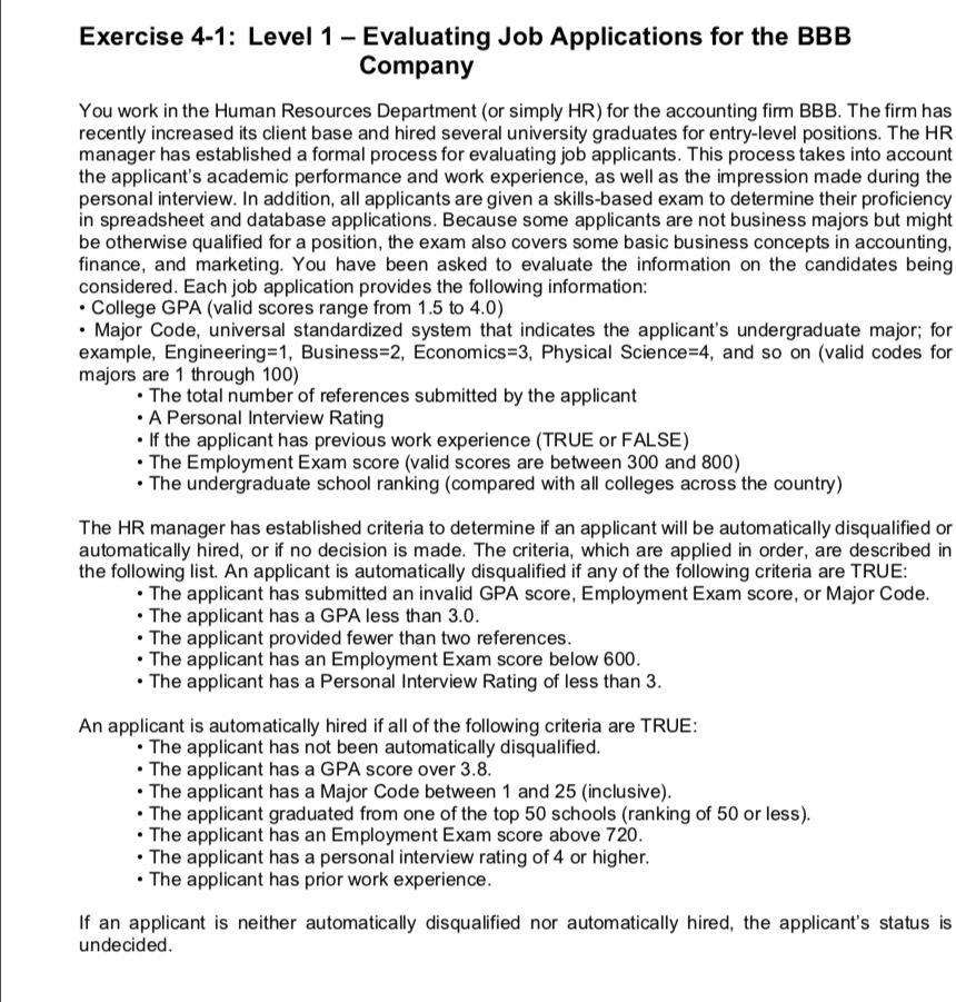 QUESTION Write a formula in cell J4 that can be copied down