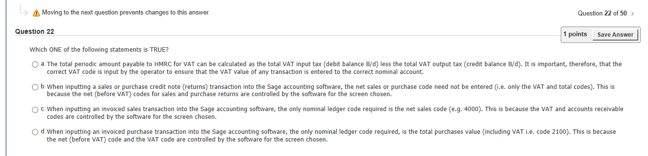  A Moving to the next question prevents changes to this answer.