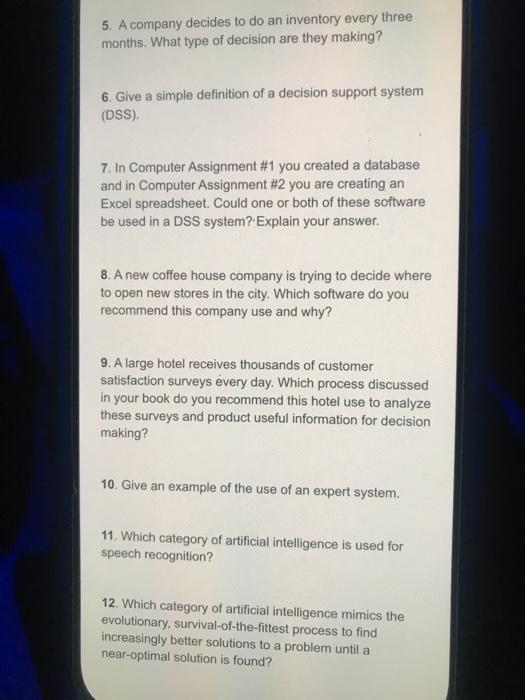 These signs indicate that there is a problem, a need, or an