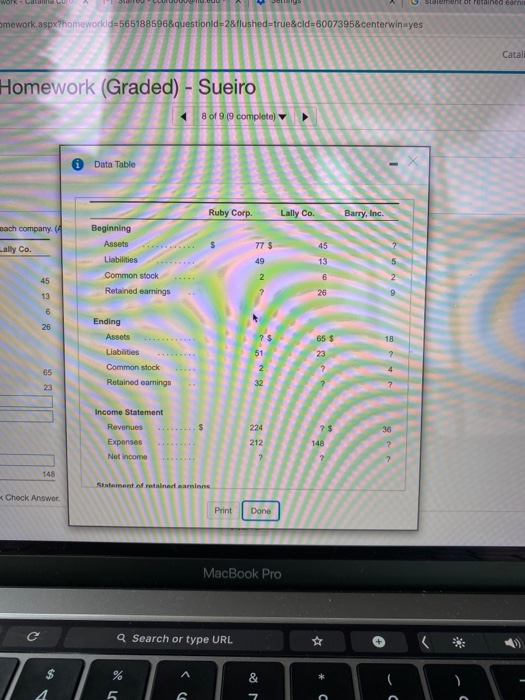 Sueiro Score: 4 of 15 pts 8 of 9 (9 complete) %
