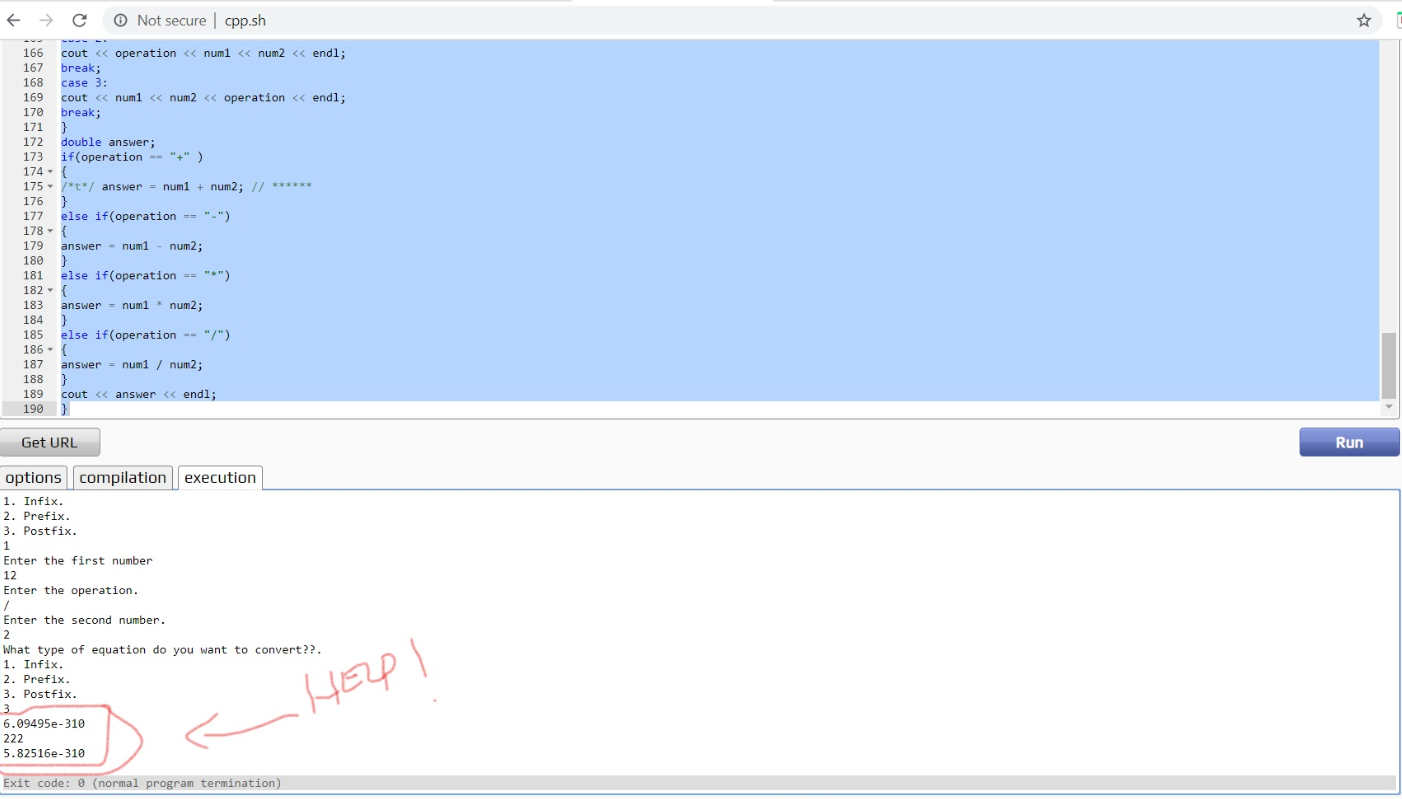 Can I please get some help? This is the code im using
