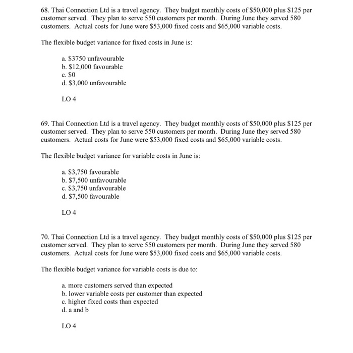 action 2 Calculate variances 3 Choose variances for further investigation 4 Identify