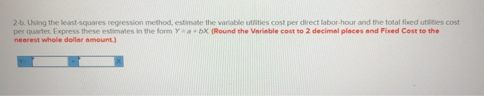 that utilities cost is a mixed cost, and he is attempting to