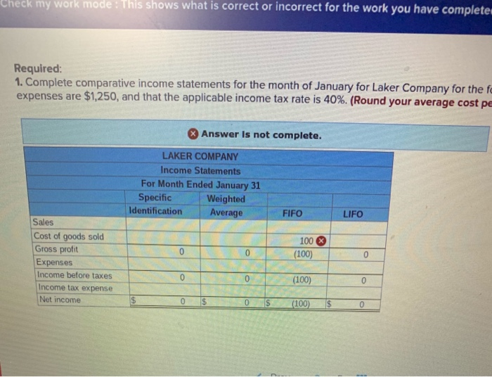 indi Required information [The following information applies to the questions displayed below.)
