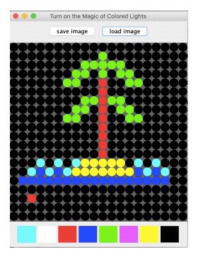  Write a Java code (Using GUI) about the following instructions: Create