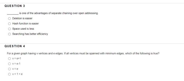 Q1 Q2&Q3 QUESTION 1 A priority queue can be implemented as a