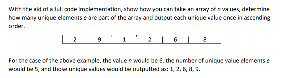 Please give java code for the below and provide detailed comments and
