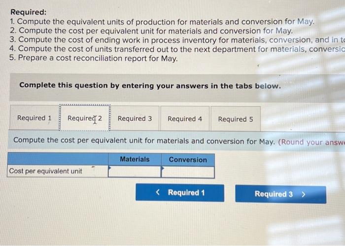 manufactures a caulking compound that goes through three processing stages prior to