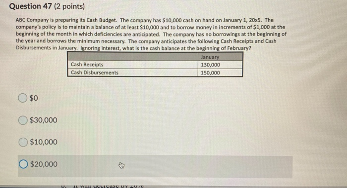 Paying Dividends Paying employees Purchasing raw materials Question 48 (2 points) Management