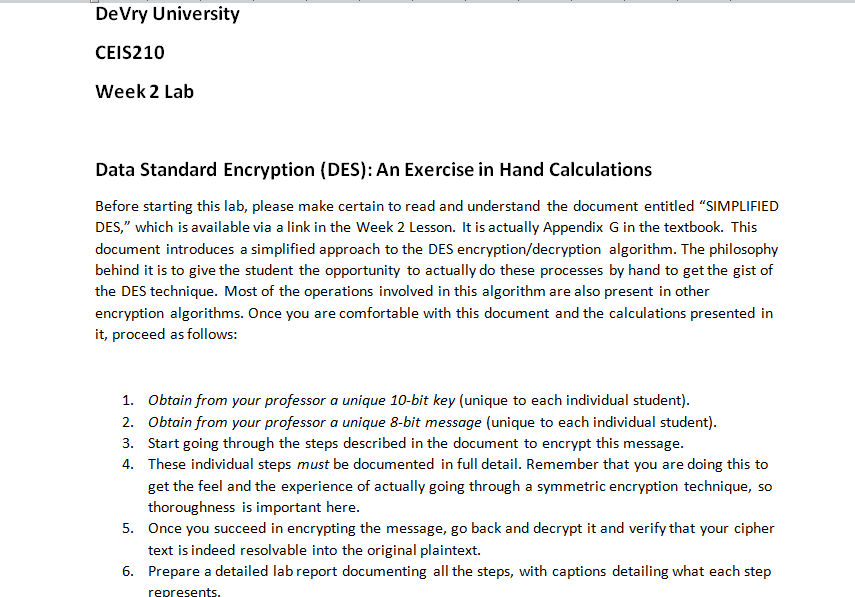 The Binary for R=0111001010 10 bit W=01010111 8 bit DeVry University