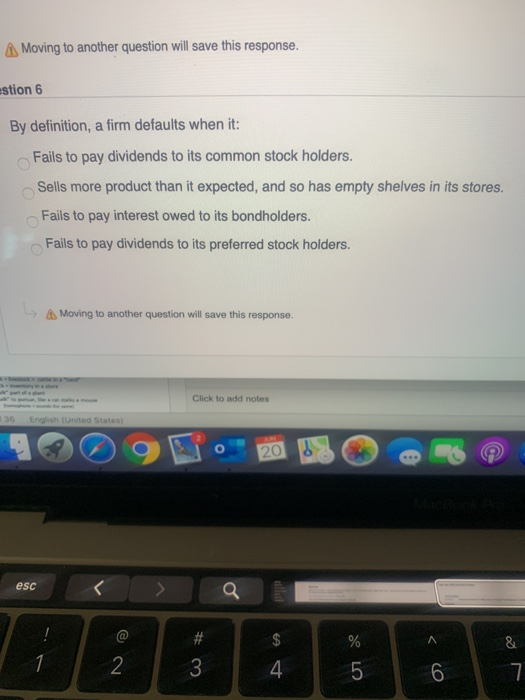 response. stion 1 All else constant, which of the following would reduce