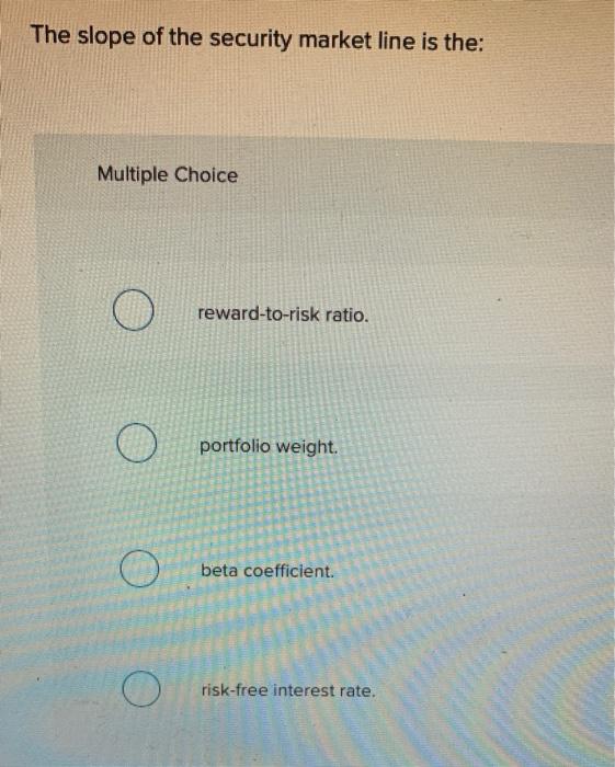 Multiple Choice negatively and non-linearly related to the security's beta. negatively and