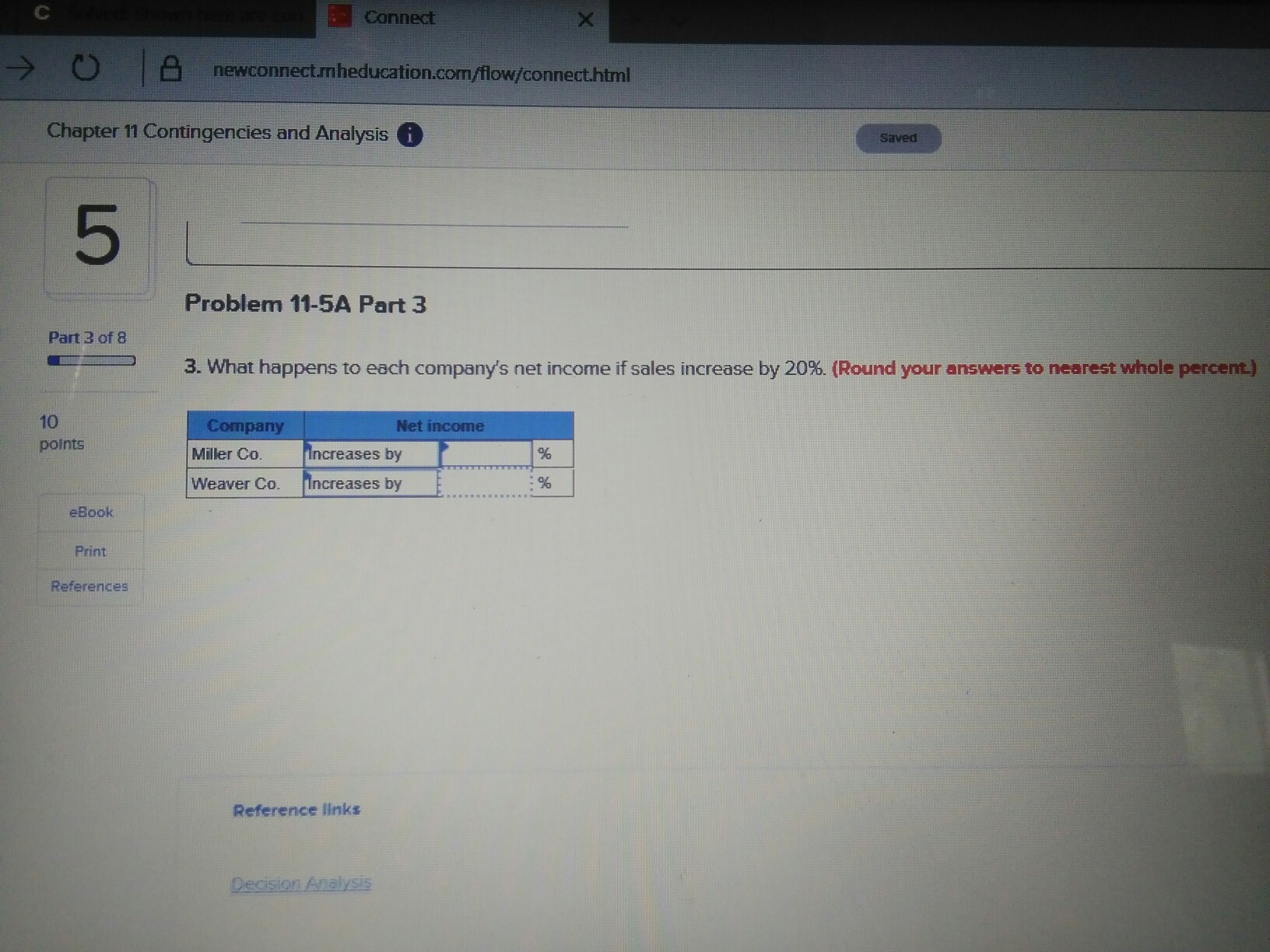 Computing and analyzing tlmes interest earned LO A1 The following information applies