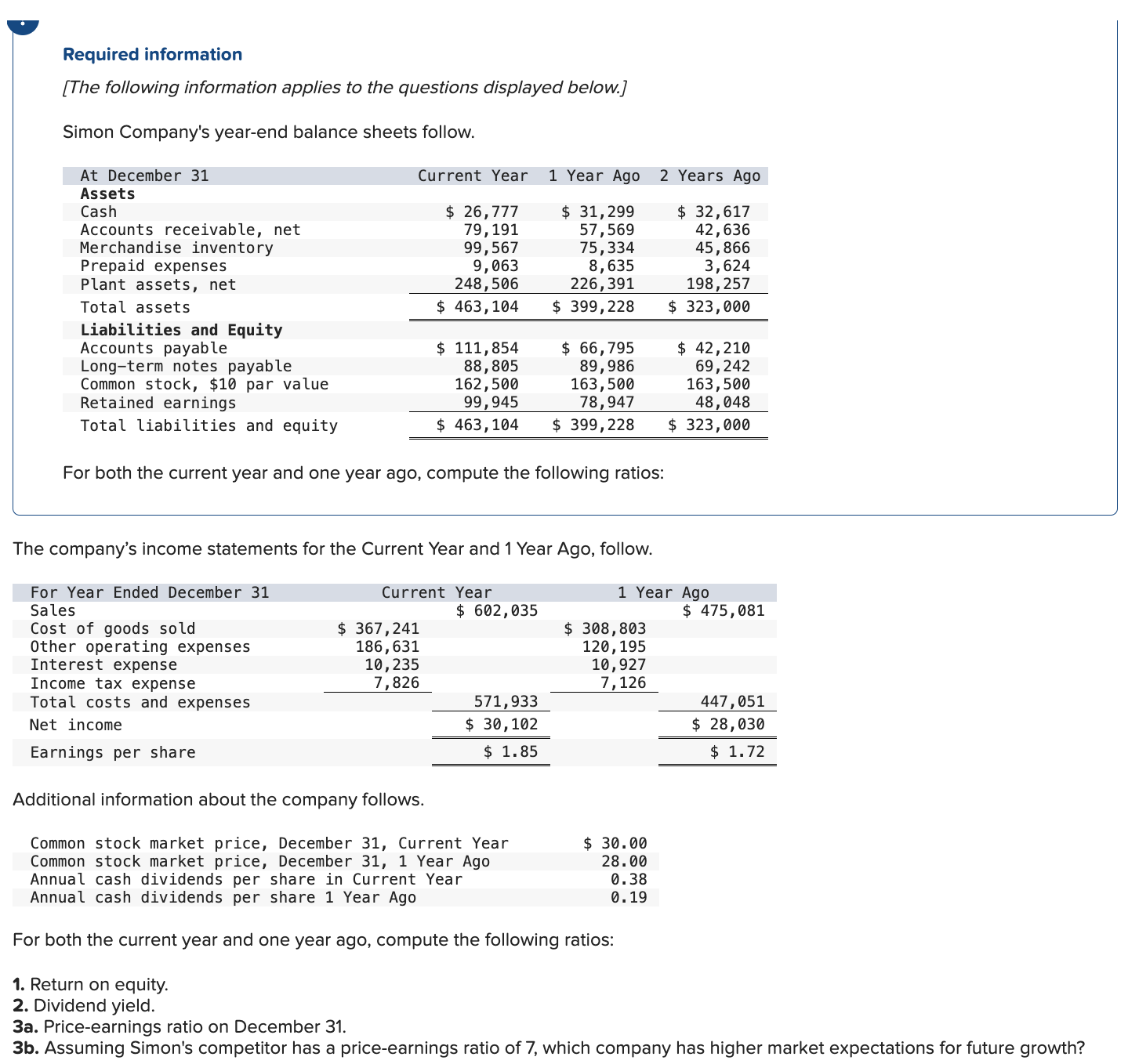 I am needing help figuring out how to get the Preferred Dividends
