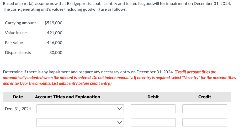  Based on part (a), assume now that Bridgeport is a public
