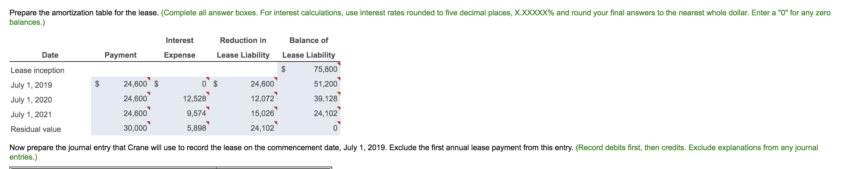 years with no renewal or purchase options, and title to the underlying